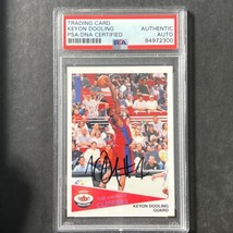 2001-02 Fleer #45 Keyon Dooling Signed Card AUTO PSA Slabbed Clippers - £39.32 GBP