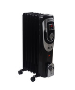 Optimus Digital 7 Fins Oil Filled Radiator Heater with Timer - £107.81 GBP