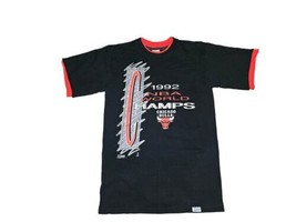  Vintage NBA Salem Chicago Bulls World Champs Roll Em Ups T-Shirt 1992 M... - £22.29 GBP