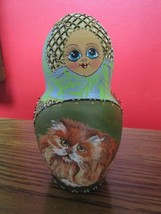 Russian Nesting Dolls (7) 9&quot; Tall, Signed And Dated Ermihina Moscow Original - £152.40 GBP