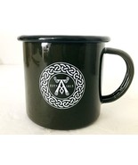 Ardbeg Islay Single Malt Scotch Whiskey Mug Black Enamel on Metal 3.25&quot;H... - $171.13 MXN