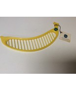 Vintage Banana Plastic Slicer Cutter, by Chiquita W/Tag Instructions Ban... - $189.88 MXN
