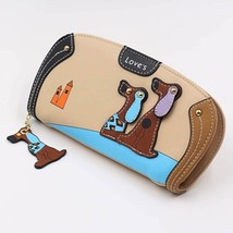 Wallets Lovely Printing Dots Women Wallet Ladies Clutch Change Coin Purse Card H - £20.83 GBP