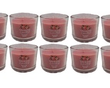 Harvest Gems Mini Candle 1.3 oz Yankee Candle 10 Pack Berry Peach Jasmin... - $42.99
