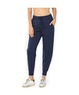 Women&#39;s Sweatpants   Navy Blue Joggers - Workout Pants Elastic Waistband... - £23.38 GBP