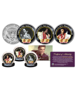 ELVIS PRESLEY Greatest Concerts JFK Half Dollar 3-Coin Set - OFFICIALLY ... - £14.77 GBP