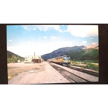 TRAIN RR Alaska Mt McKinley Park Station Locomotive 1514 Vintage Postcard - £3.16 GBP