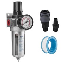 NANPU 3/8&quot; NPT Compressed Air Filter Regulator Combo, Air Filter, 150PSI - £28.32 GBP