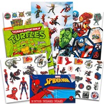 Super Hero Tattoos Party Favors Set - 150 Superhero Temporary Tattoos Featuring - £17.30 GBP