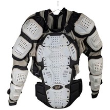Fox Racing Titan Sport Jacket Size Small White Motocross Armour Chest Back Guard - £70.37 GBP