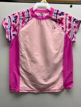 OP GIRLS 3 PC SWIM SUIT SHIRT, TOP, BOTTOMS PINK/BUTTERFLY ASST SIZES BR... - $8.99