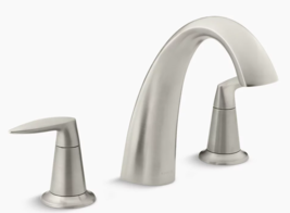 Kohler T45115-4-BN Alteo Deck-Mount Bath Faucet Trim - Vibrant Brushed Nickel - £84.65 GBP