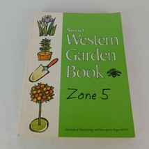 Western Garden Book Sunset Publishing 1976 Paperback Plant Listings Descriptions - £7.63 GBP