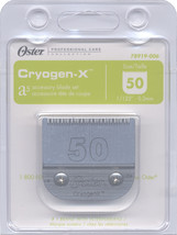 Original OSTER Blade Size 50 Cryogen-X 78919-006 Antibacterial 1/125&quot; / 0.2mm - £31.86 GBP