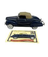 1939 Ford Deluxe Convertible Coupe Ford Motor Company 1/32 Diecast Class... - €16,21 EUR