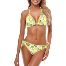 Women&#39;s Lemon Lime Sexy Bikini Swimsuit Swimwear - £19.67 GBP