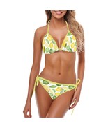 Women&#39;s Lemon Lime Sexy Bikini Swimsuit Swimwear - $33.95 CAD