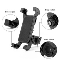 PHONE MOUNT UNIVERSAL handlebar SAFETY FOR Cycling Bikes Bicycles GPS Na... - £10.32 GBP