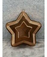 Copper Colored Star-Shaped 5 Cup Mold/Baking Dish/Pan w/Hanger Ring - $99.98