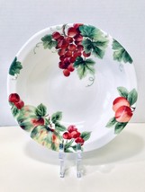 Royal Doulton 1994 Everyday Fine China Vintage Grape Pattern Cereal Soup Bowl - £7.82 GBP