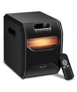 12 H Timer LED Remote Control Portable Electric Space Heater - Color: Black - €128,65 EUR