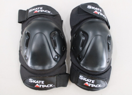 Skate Attack Knee/Elbow Pads SZ S/M Inline Skating Ice Hockey Skateboard VGUC - £7.22 GBP