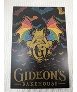 Gideon&#39;s Bakehouse June 2022 Misprinted As 2021 Pride Menu Card Disney S... - $30.00