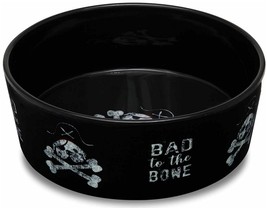 Loving Pets Dolce Moderno Bowl Bad to the Bone Design - £44.28 GBP