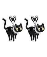 OFGOT7 Black Cat Halloween Pearl Dangle Earrings Metal Jewelry for Women - $182.68 MXN OFGOT7 Black Cat Halloween Pearl Dangle Earrings Metal Jewelry for Women - $182.68 MXN