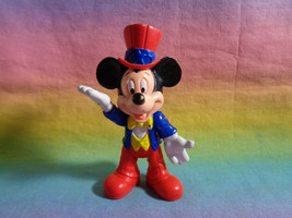 1994 McDonald&#39;s Disney Mickey Mouse Red Top Hat Epcot Figure - as is - £1.19 GBP