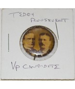 William McKinley Teddy Roosevelt Presidential Campaign Pin Back Button O... - $574.72 MXN