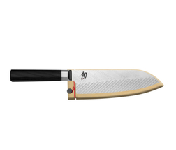 NEW SHUN DUAL CORE 7” SANTOKU w/ SAYA  - $280.00