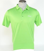 Fila Performa Green Short Sleeve Stretch Polo Shirt Mens NWT - £39.83 GBP