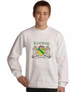 Keenan Irish coat of arms Sweatshirt in White - $40.14 CAD