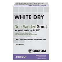 Custom Building Product WDG5 5 lb Non-Sanded White Tile Grout - $23.67