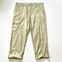 Vince lightweight cotton summer cargo pants size 14 - £35.20 GBP