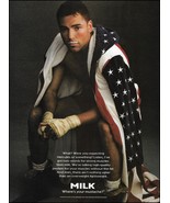Boxer Oscar De La Hoya 1996 Got Milk ad 8 x 11 advertisement print - £3.31 GBP