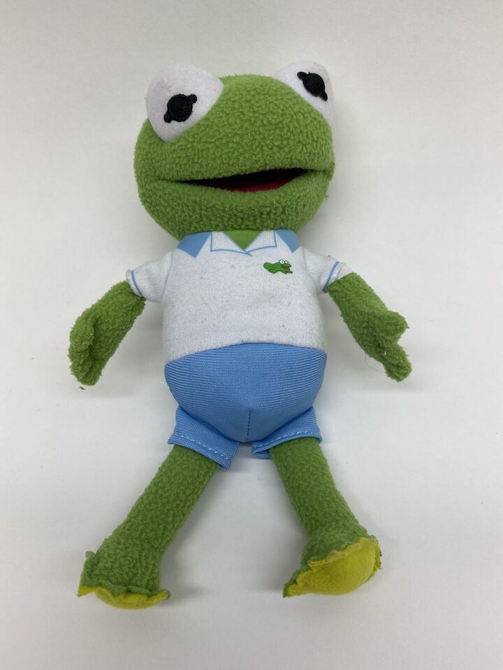 Primary image for Muppet Babies KERMIT THE FROG Disney 8" Plush Stuffed Animal Toy