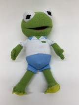 Muppet Babies KERMIT THE FROG Disney 8&quot; Plush Stuffed Animal Toy - £7.36 GBP