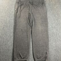 Sean John Sweatpants Mens XXL Gray Pants Drawstring Distressed Y2K Adults - $364.46 MXN
