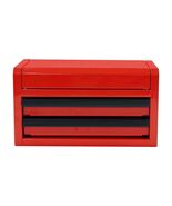 Mini 10-Inch 2-Drawer Steel Toolbox, Red - $38.20