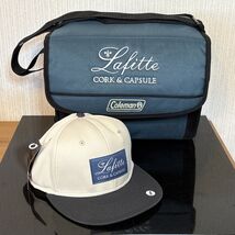 Lafitte Napa California Cooler and Hat Coleman Personal Soft Wine Advert... - $37.42