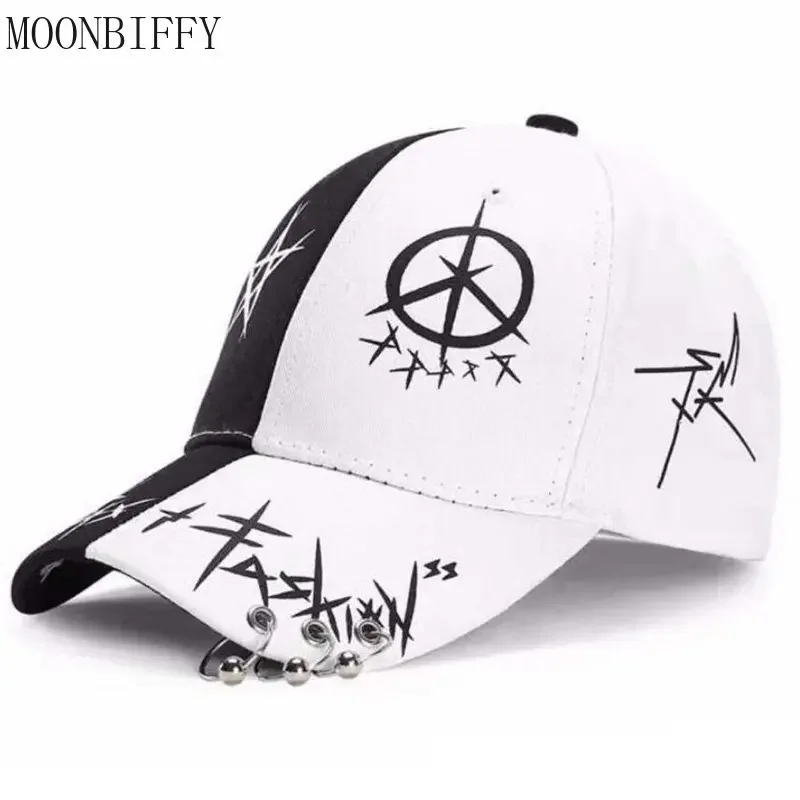 Baseball Cap Young Men and Women Spring Summer Sun Hat Cap and White Col... - £13.25 GBP+