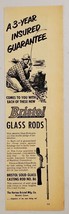 1951 Print Ad Bristol Glass Fishing Rods Horton Mfg Co. Bristol,Connecticut - £8.11 GBP