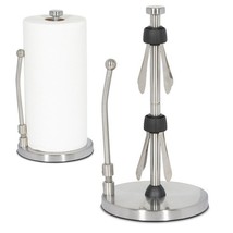 Stainless Steel Paper Towel Holder, Standing Weighted Base, Spring Arm A... - $121.49