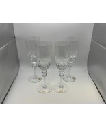 Set of 4 Rogaska Crystal GALLIA Champagne Flutes Glasses - $210.49 CAD
