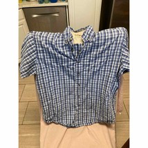 Wrangler Plaid Button Down Shirt Size M - £11.68 GBP