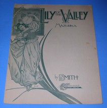 Lily Of The Valley Sheet Music Vintage 1914 Eclipse Publishing Co. Mazurka - £11.76 GBP