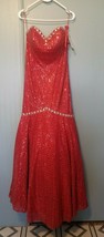 The Cool Collection - Red Formal Gown Prom Dress Style 4191019 Size 10 - £146.77 GBP