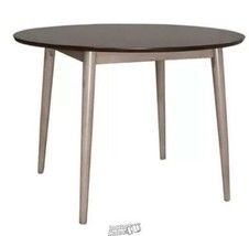 Hillsdale Furniture-Mayson Round Dining Table Rubberwood 29.62&quot;H x 42&quot;W x 42&quot;D - £227.80 GBP